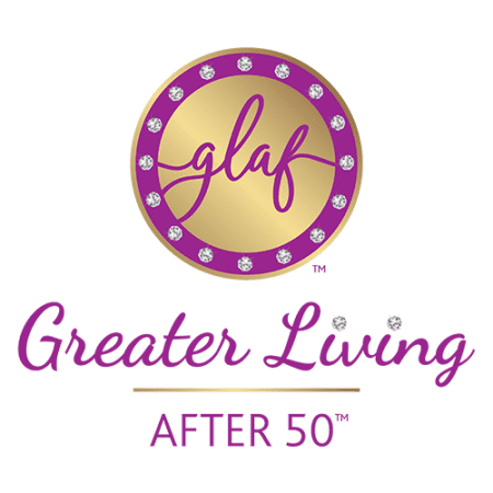 logo for "Greater Living After 50"