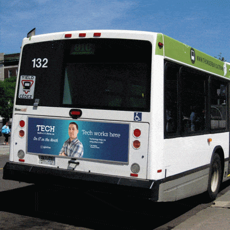 Tech Week | Bus Banners